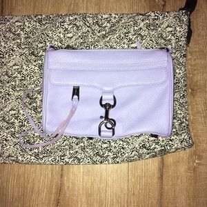 Rebecca Minkoff purple small crossbody,  with dust bag